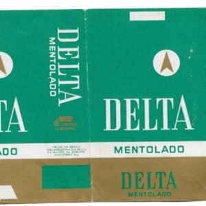 MARQUILLA DELTA 20 CIGARRILLOS INDUSTRIA DE MEXICO SOFT