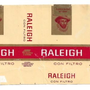 MARQUILLA RALEIGH 20 CIGARRILLOS INDUSTRIA DE MEXICO SOFT