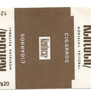 MARQUILLA KENTUCKY 12 CIGARRILLOS INDUSTRIA DE PORTUGAL SOFT