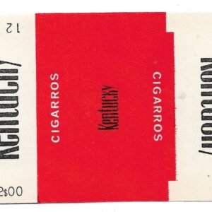 MARQUILLA KENTUCKY 12 CIGARRILLOS INDUSTRIA DE PORTUGAL SOFT