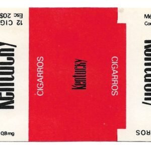 MARQUILLA KENTUCKY 12 CIGARRILLOS INDUSTRIA DE PORTUGAL SOFT