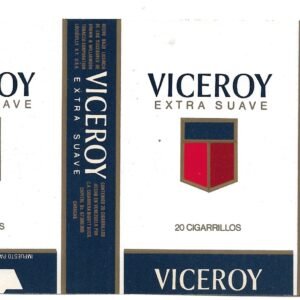 MARQUILLA VICEROY 20 CIGARRILLOS INDUSTRIA VENEZOLANA SOFT