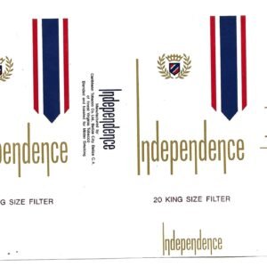 MARQUILLA INDEPENDENCE 20 CIGARRILLOS INDUSTRIA DE BELIZE SOFT