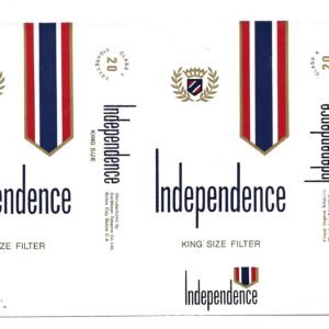 MARQUILLA INDEPENDENCE 20 CIGARRILLOS INDUSTRIA DE BELIZE SOFT