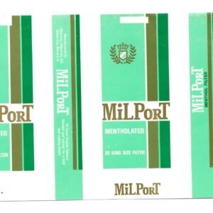 MARQUILLA MILPORT 20 CIGARRILLOS INDUSTRIA BELIZE SOFT