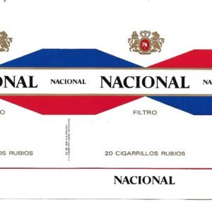 MARQUILLA NACIONAL 20 CIGARRILLOS INDUSTRIA DE REPÚBLICA DOMINICANA SOFT