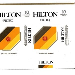 MARQUILLA HILTON 10 CIGARRILLOS INDUSTRIA DE REPÚBLICA DOMINICANA SOFT