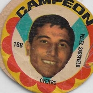 FIGURITA ARGENTINA CAMPEON 1966 OVEJERO N°168 VELEZ SARSFIELD