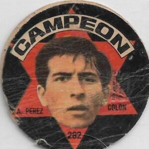 FIGURITA ARGENTINA CAMPEON 1966 A.PEREZ N°282 COLON