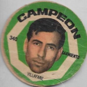FIGURITA ARGENTINA CAMPEON 1966 VILLAFARE N°340 SARMIENTO