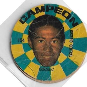 FIGURITA ARGENTINA CAMPEON 1966 GONZALES N°154 ROSARIO CENTRAL