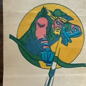 ENVOLTORIO FIGUS CHICLE STANI SUPER HEROES GREEN ARROW