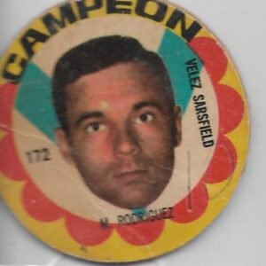FIGURITA ARGENTINA CAMPEON 1966 M.RODRIGUEZ N°172 VELEZ SARSFIELD