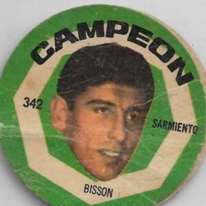 FIGURITA ARGENTINA CAMPEON 1966 BISSON N°342 SARMIENTO
