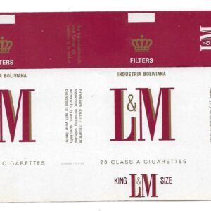 MARQUILLA MALBORO 20 CIGARRILLOS INDUSTRIA DE BOLIVIA SOFT