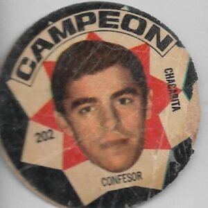 FIGURITA ARGENTINA CAMPEON 1966 CONFESOR N°202 CHACARITA