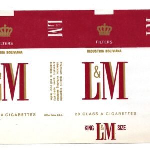 MARQUILLA MALBORO 20 CIGARRILLOS INDUSTRIA DE BOLIVIA SOFT