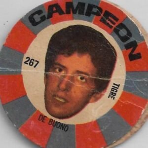 FIGURITA ARGENTINA CAMPEON 1966 DE BUONO N°267 TIGRE