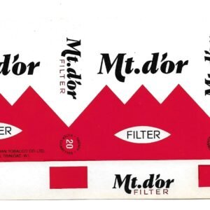 MARQUILLA MT.DÓR 20 CIGARRILLOS INDUSTRIA DE TRINIDAD SOFT