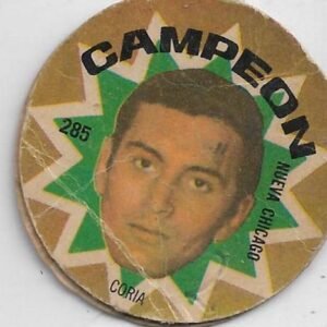 FIGURITA ARGENTINA CAMPEON 1966 CORIA N°285 NUEVA CHICAGO