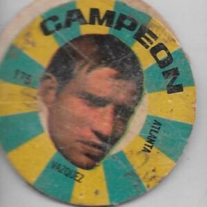FIGURITA ARGENTINA CAMPEON 1966 VAZQUEZ N°175 ATLANTA