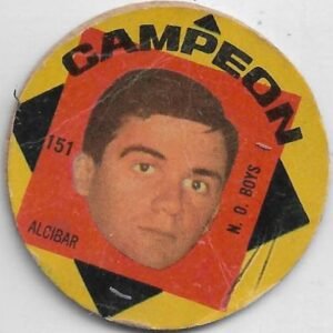 FIGURITA ARGENTINA CAMPEON 1966 ALCIBAR N°151 N.O.BOYS
