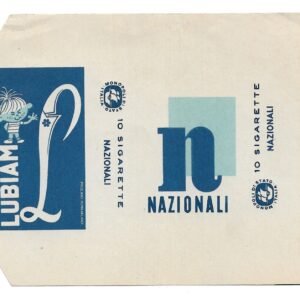 MARQUILLA NAZIONALI 10 CIGARRILLOS INDUSTRIA DE ITALIA SOFT