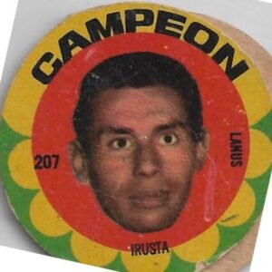 FIGURITA ARGENTINA CAMPEON 1966 IRUSTA N°207 LANUS
