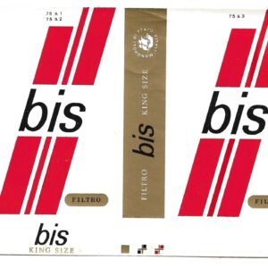 MARQUILLA BIS 20 CIGARRILLOS INDUSTRIA DE ITALIA SOFT