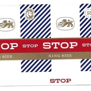 MARQUILLA STOP 20 CIGARRILLOS INDUSTRIA DE ITALIA SOFT