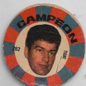 FIGURITA ARGENTINA CAMPEON 1966 FLORIO N°262 TIGRE