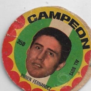 FIGURITA ARGENTINA CAMPEON 1966 RUBEN FERNANDEZ N°358 ALL BOYS