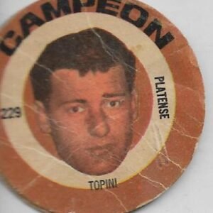 FIGURITA ARGENTINA CAMPEON 1966 TOPINI N°229 PLATENSE