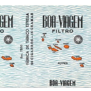 MARQUILLA BOA-VIAGEM 20 CIGARRILLOS INDUSTRIA DE ISLAS AZORES SOFT