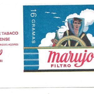 MARQUILLA MARUJO 20 CIGARRILLOS INDUSTRIA DE ISLAS AZORES SOFT