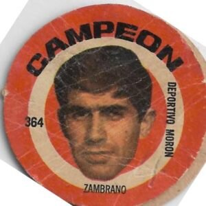 FIGURITA ARGENTINA CAMPEON 1966 ZAMBRANO N°354 DEPORTIVO MORON