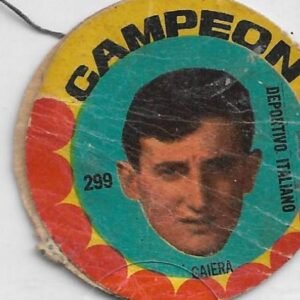 FIGURITA ARGENTINA CAMPEON 1966 CAIERA N°299 DEPORTIVO ITALIANO