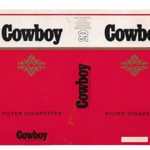 MARQUILLA COWBOY 20 CIGARRILLOS INDUSTRIA DE DINAMARCA