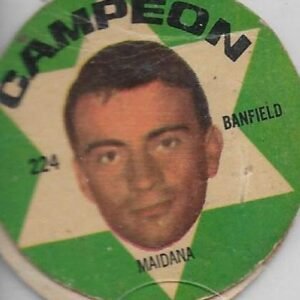 FIGURITA ARGENTINA CAMPEON 1966 MAIDANA N°224 BANFIELD