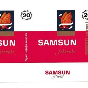 MARQUILLA SAMSUN 20 CIGARRILLOS INDUSTRIA DE TURQUIA SOFT
