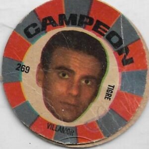 FIGURITA ARGENTINA CAMPEON 1966 VILLAMOR N°269 TIGRE