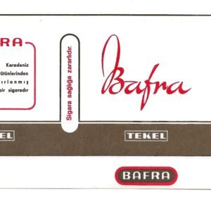 MARQUILLA BAFRA 20 CIGARRILLOS INDUSTRIA DE TURQUIA SOFT