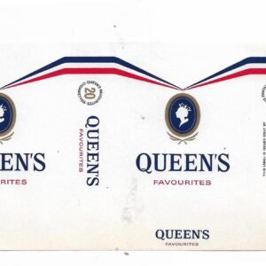 MARQUILLA QUEEN´S 20 CIGARRILLOS INDUSTRIA DE DINAMARCA