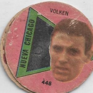 FIGURITA ARGENTINA FULBITO 1964 VOLKEN N°448 NUEVA CHICAGO
