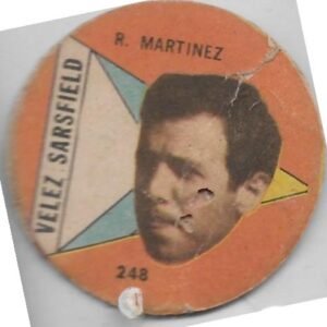 FIGURITA ARGENTINA FULBITO 1964 R. MARTINEZ N°248 VELEZ SARSFIELD