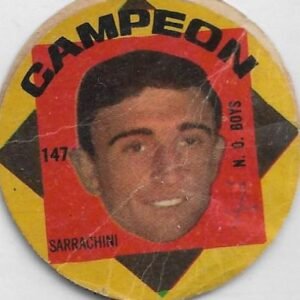 FIGURITA ARGENTINA CAMPEON 1966 SARRACHINI N°147 N.O BOYS