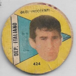 FIGURITA ARGENTINA FULBITO 1964 DEGL INOCCENTI N°424 DEPORTIVO ITALIANO