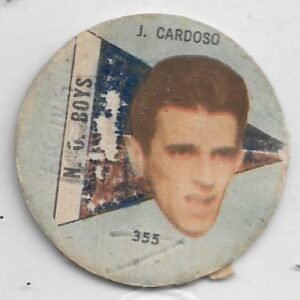 FIGURITA ARGENTINA FULBITO 1964 J CARDOSO N°355 N.O. BOYS