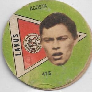 FIGURITA ARGENTINA FULBITO 1964 ACOSTA N°415 LANUS