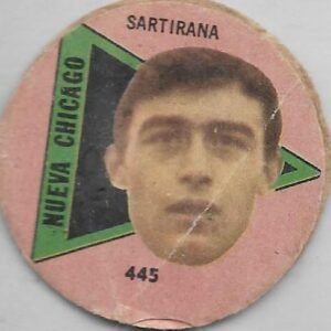 FIGURITA ARGENTINA FULBITO 1964 SARTIRANA N°445 NUEVA CHICAGO